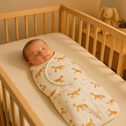 nid d'ange bebe renard