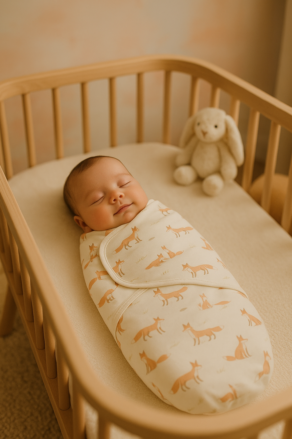 nid d'ange bebe renard