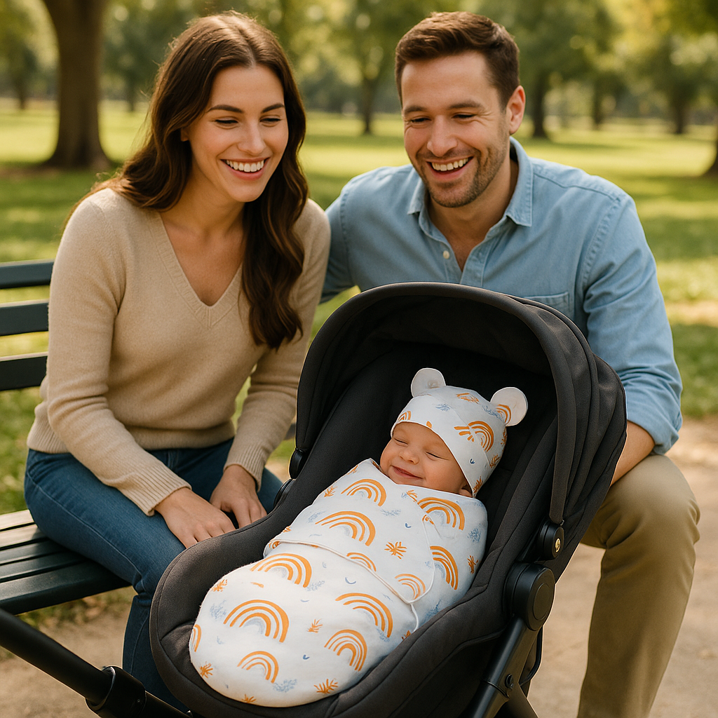 nid d'ange bebe nourir