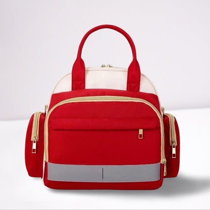petit sac a langer rouge