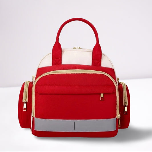 petit sac a langer rouge
