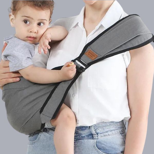 porte-bébé-ceinture-maman-bebe-gris