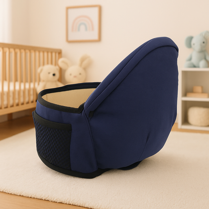 porte bébé bleu marin