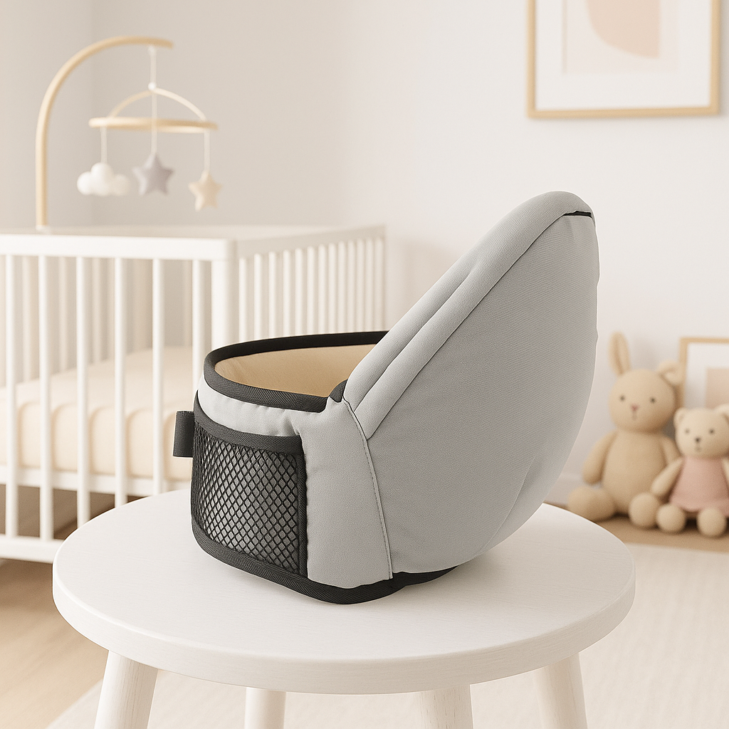 porte bébé gris