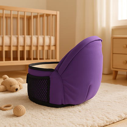 porte bébé violet