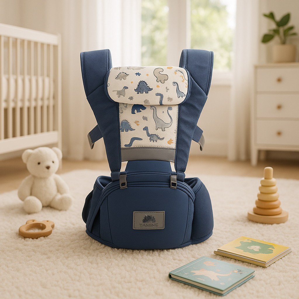 porte bebe des la naissance bleu fonce