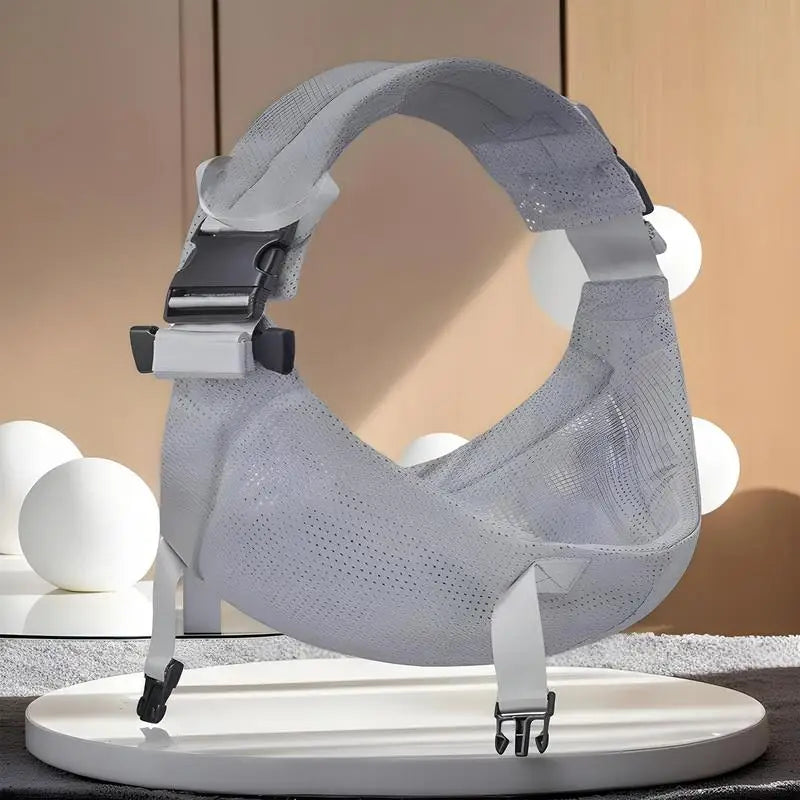 porte bebe echarpe gris