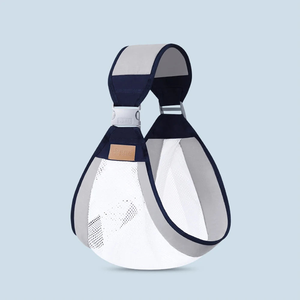 porte bebe echarpe gris a tuile