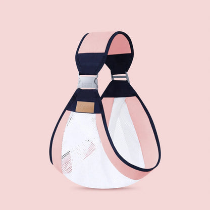 porte bebe echarpe rose a tuile