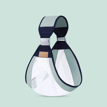 porte bebe echarpe vert a tuile