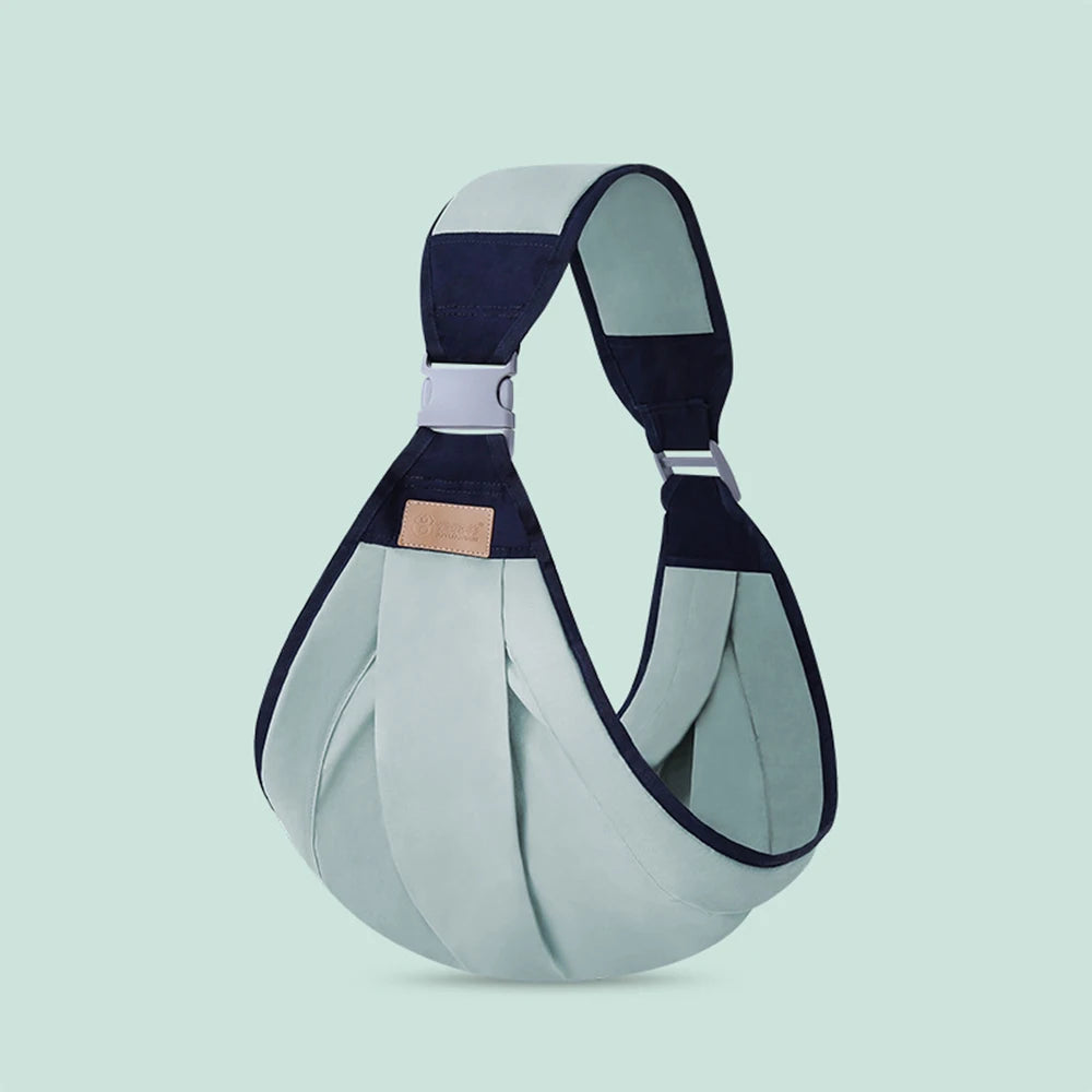 porte bebe echarpe vert