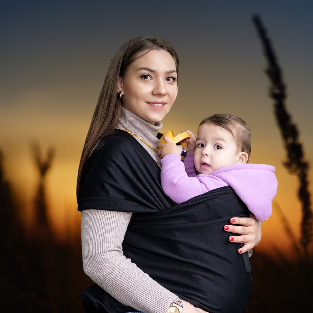 PORTE BEBE EN ECHARPE | ECHARPE AJUSTE - Djimberry Bébé