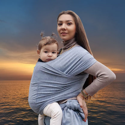 PORTE BEBE EN ECHARPE | ECHARPE AJUSTE - Djimberry Bébé