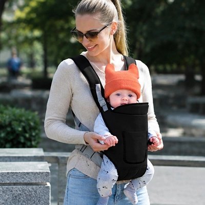 porte bébé noir
