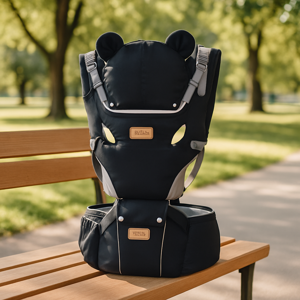 porte bebe ergonomique noir