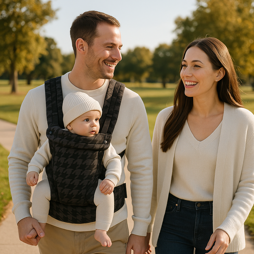 porte-bébé physiologique famille