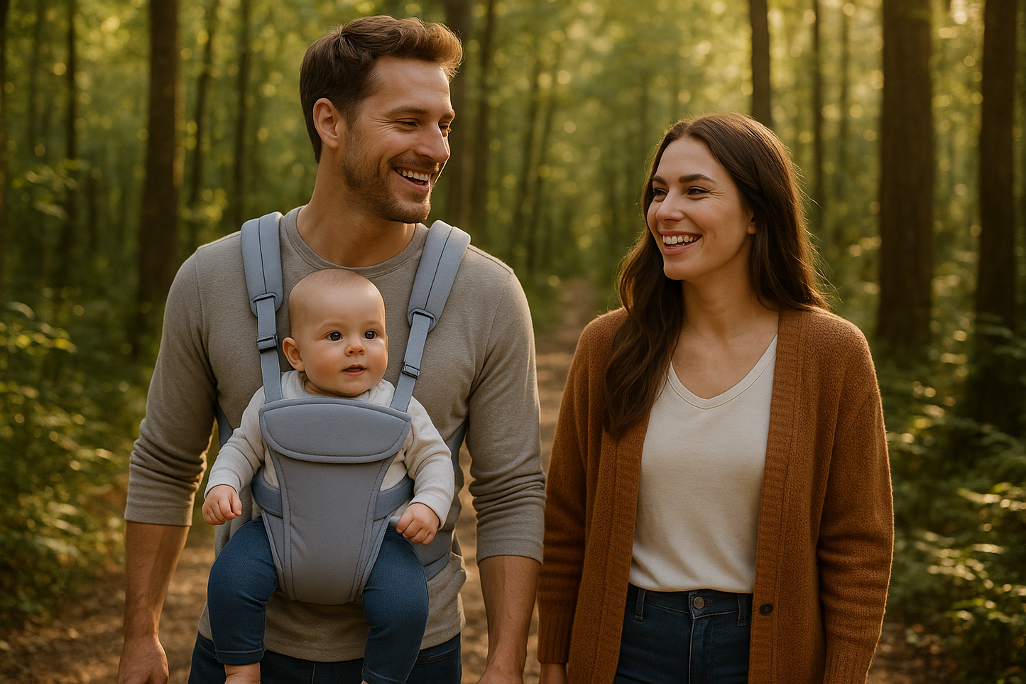 porte bebe physiologique parent
