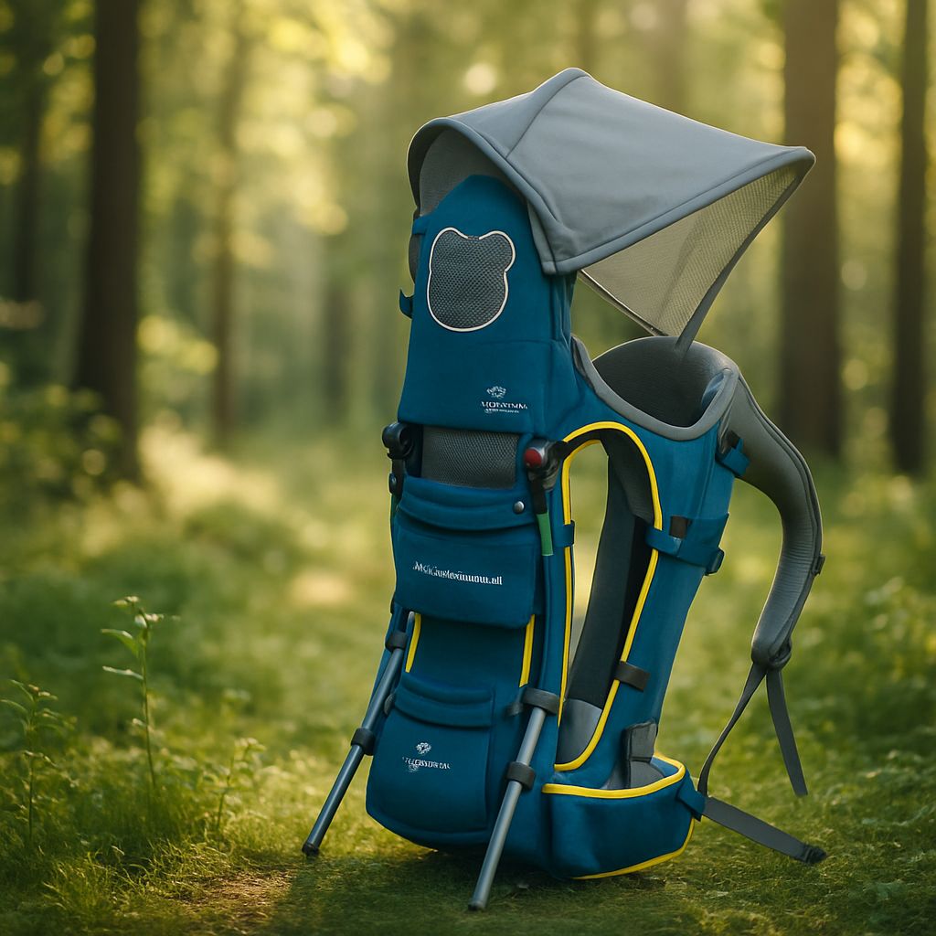 porte bébé randonnée bleu capri