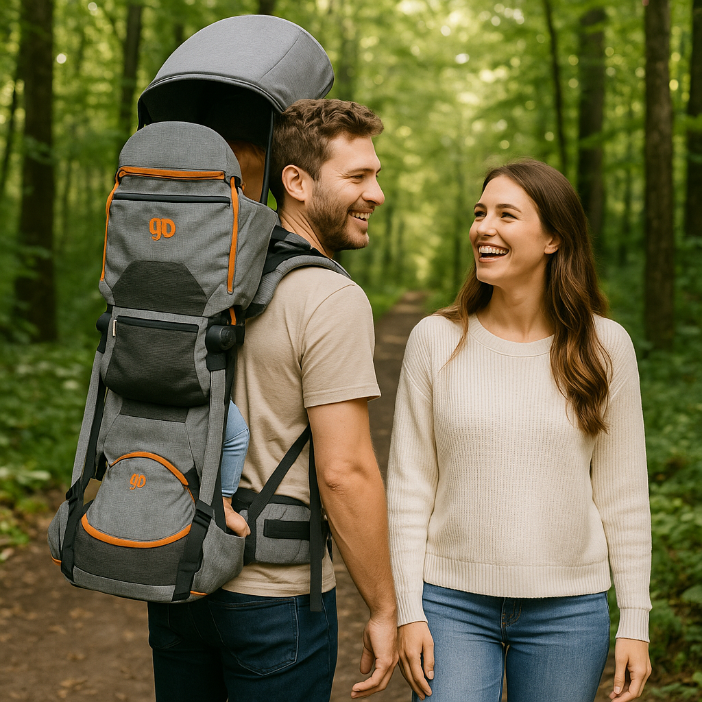 porte bébé randonnée famille