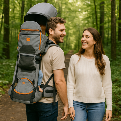 porte bébé randonnée famille