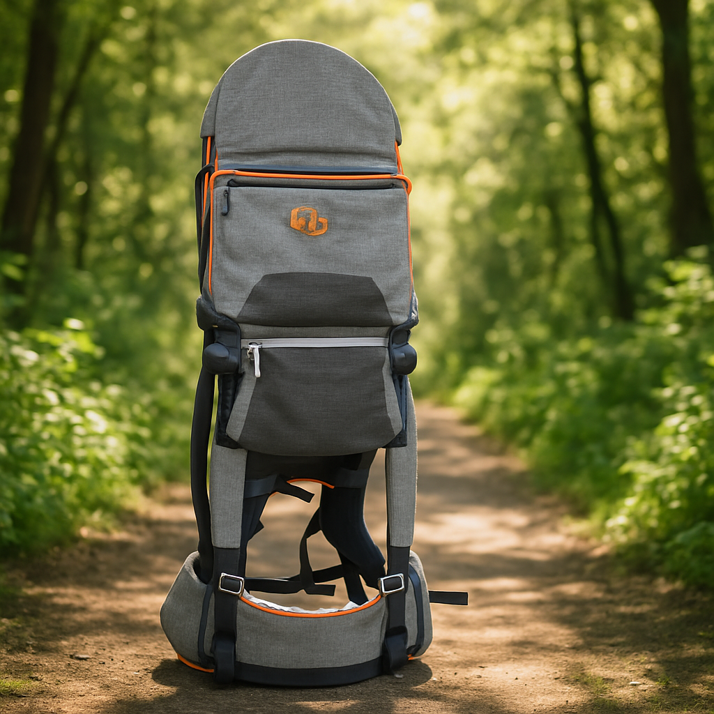 porte bébé randonnée gris