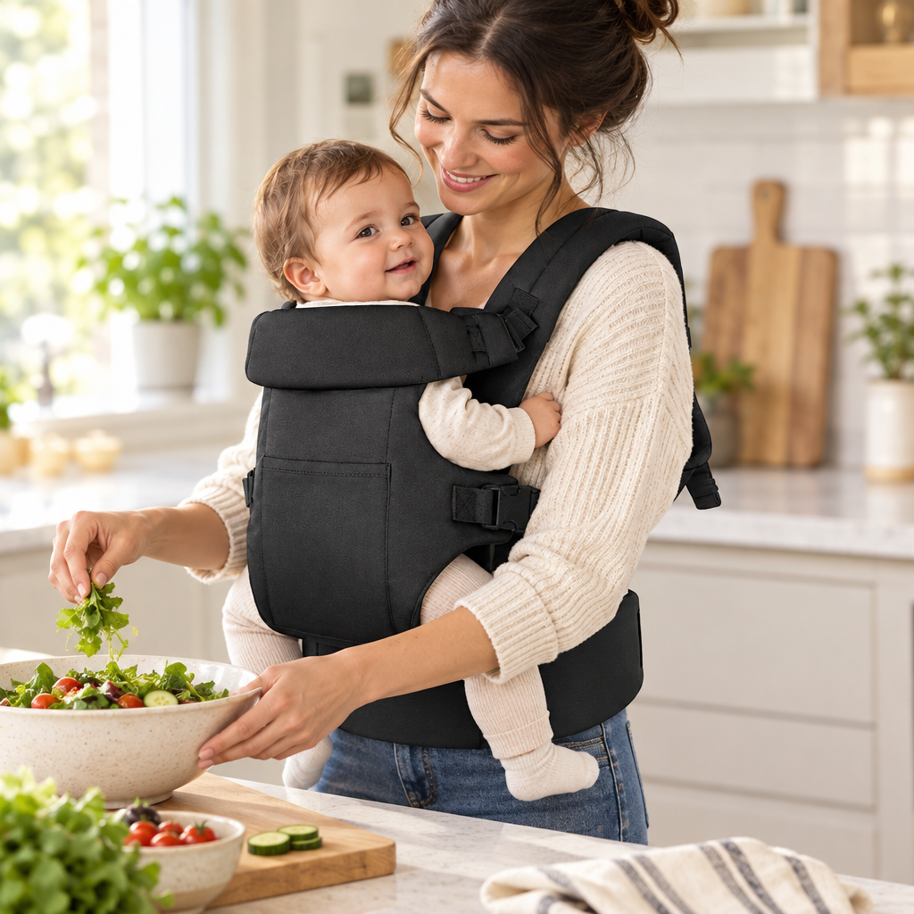 porte bébé ventraux main libre