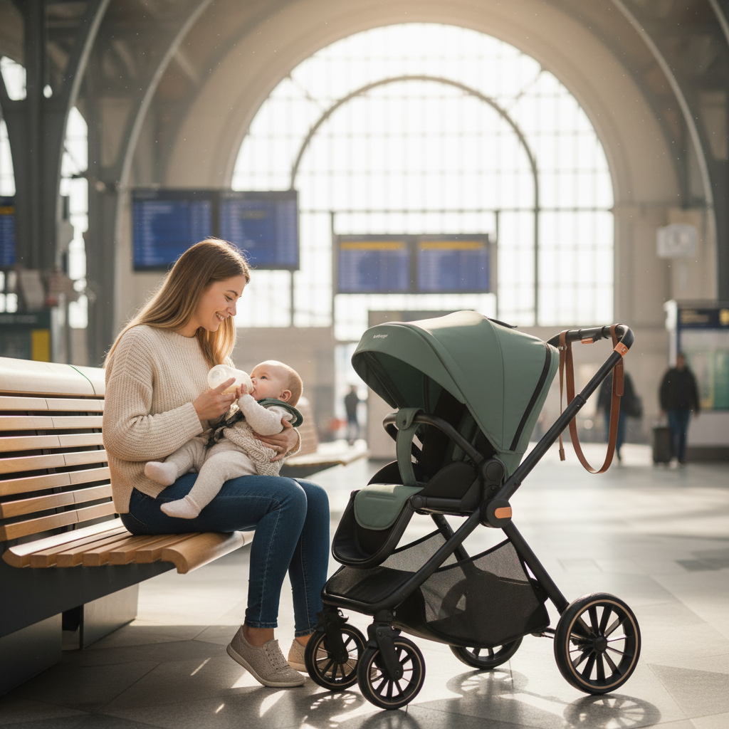 poussette pour les bébés voyage