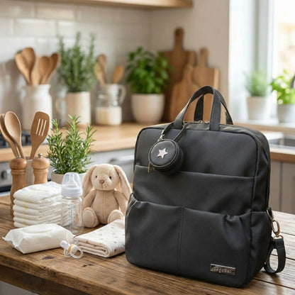 sac a dos a langer noir organise