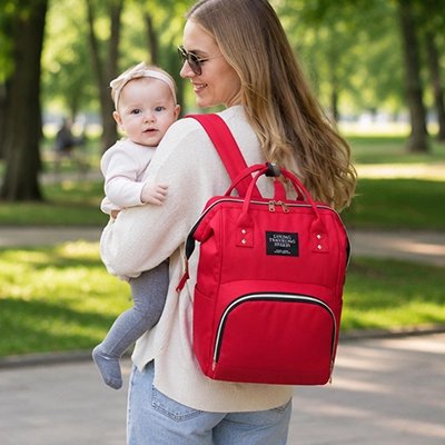 sac a dos a langer rouge