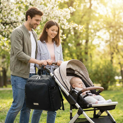 sac a dos a langer noir deplacement