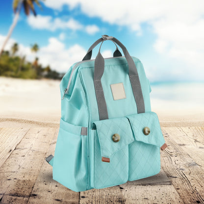 sac a langer a dos vert