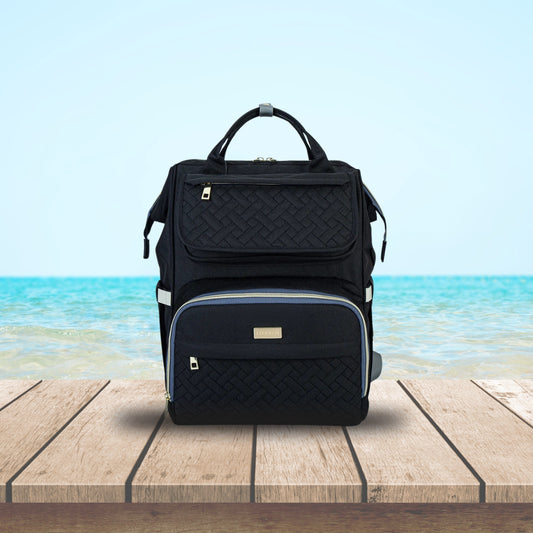sac a langer a dos noir