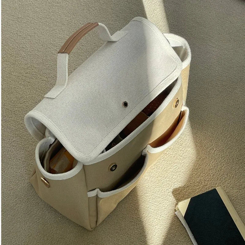 sac a langer bebe beige calin davoine adapte