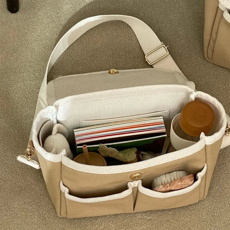 sac a langer bebe beige calin davoine organise