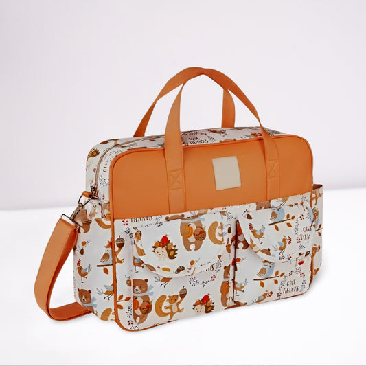 sac-a-langer-bebe-maman-orange-pale