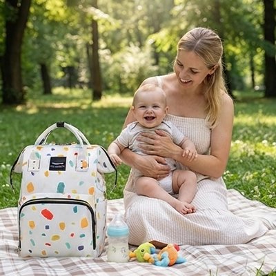 sac a langer bebe blanc