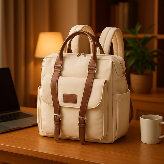 Sac à langer beige | beige douceur