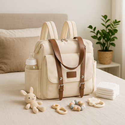 Sac à langer beige | beige douceur