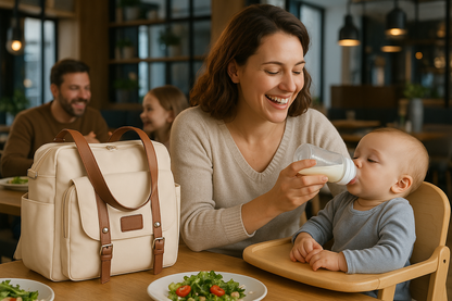 Sac à langer beige | beige douceur