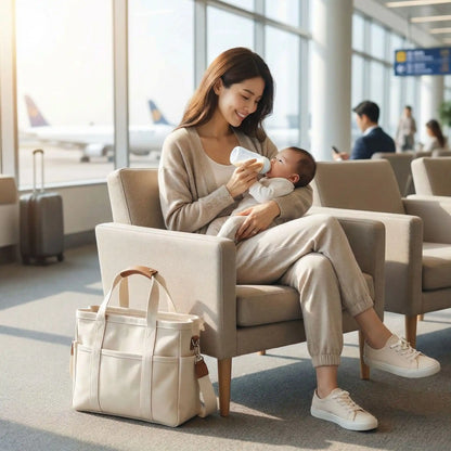 sac a langer beige voyage