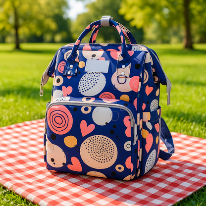 sac a langer fille marine