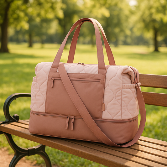 sac a langer fille rose