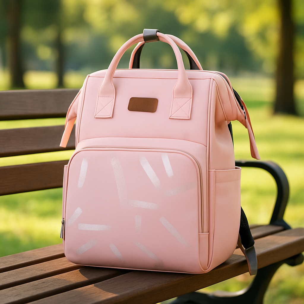 sac a langer fille rose ideale