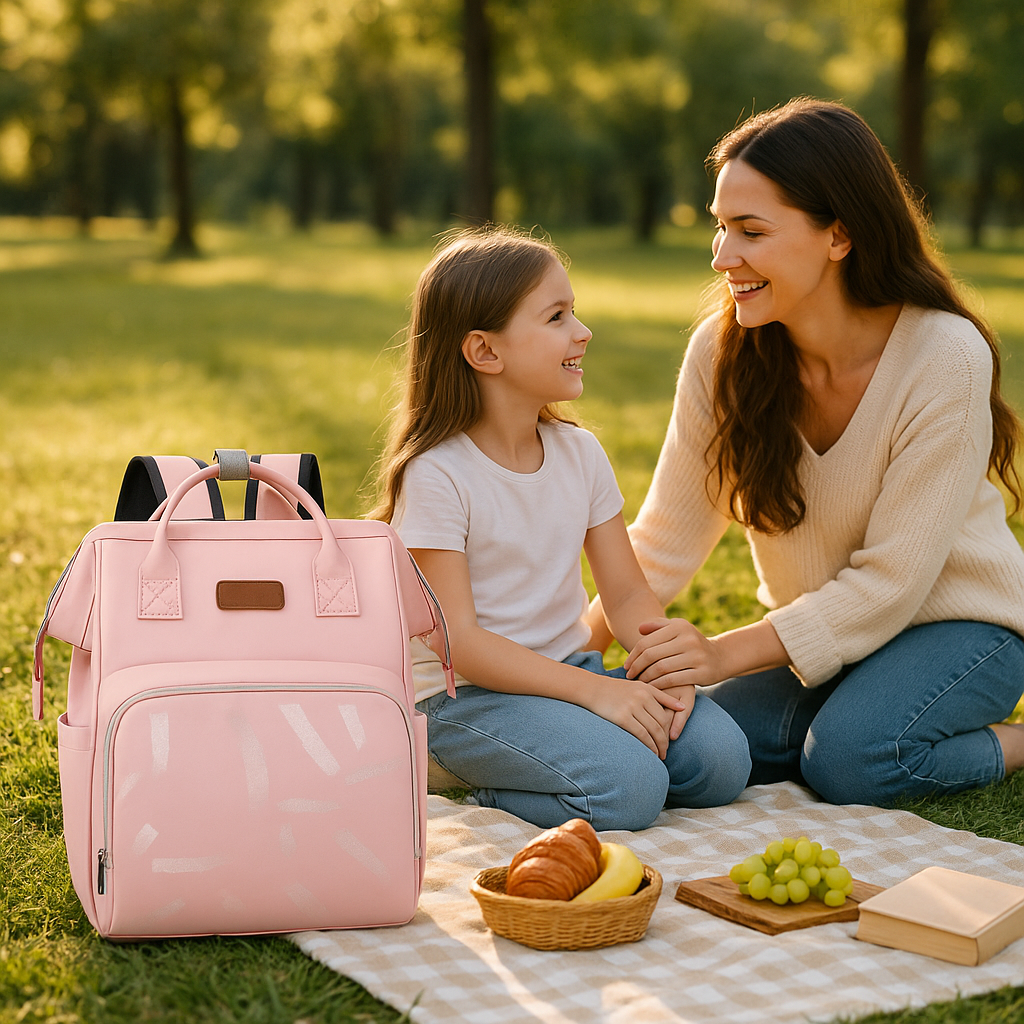 sac a langer fille rose sortie