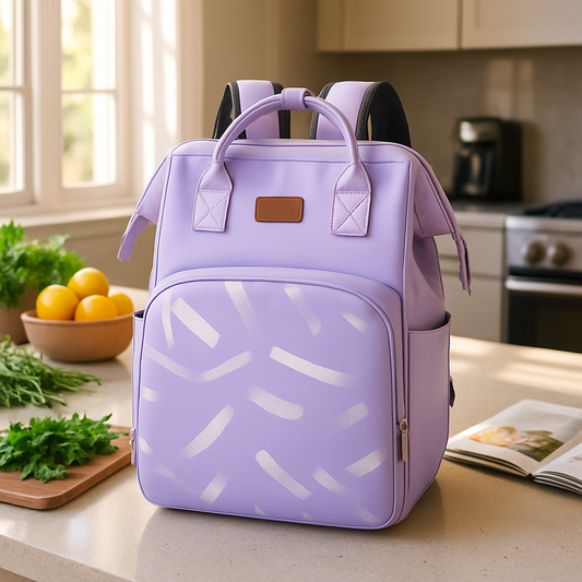 sac a langer fille violet