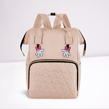 sac a langer fille beige
