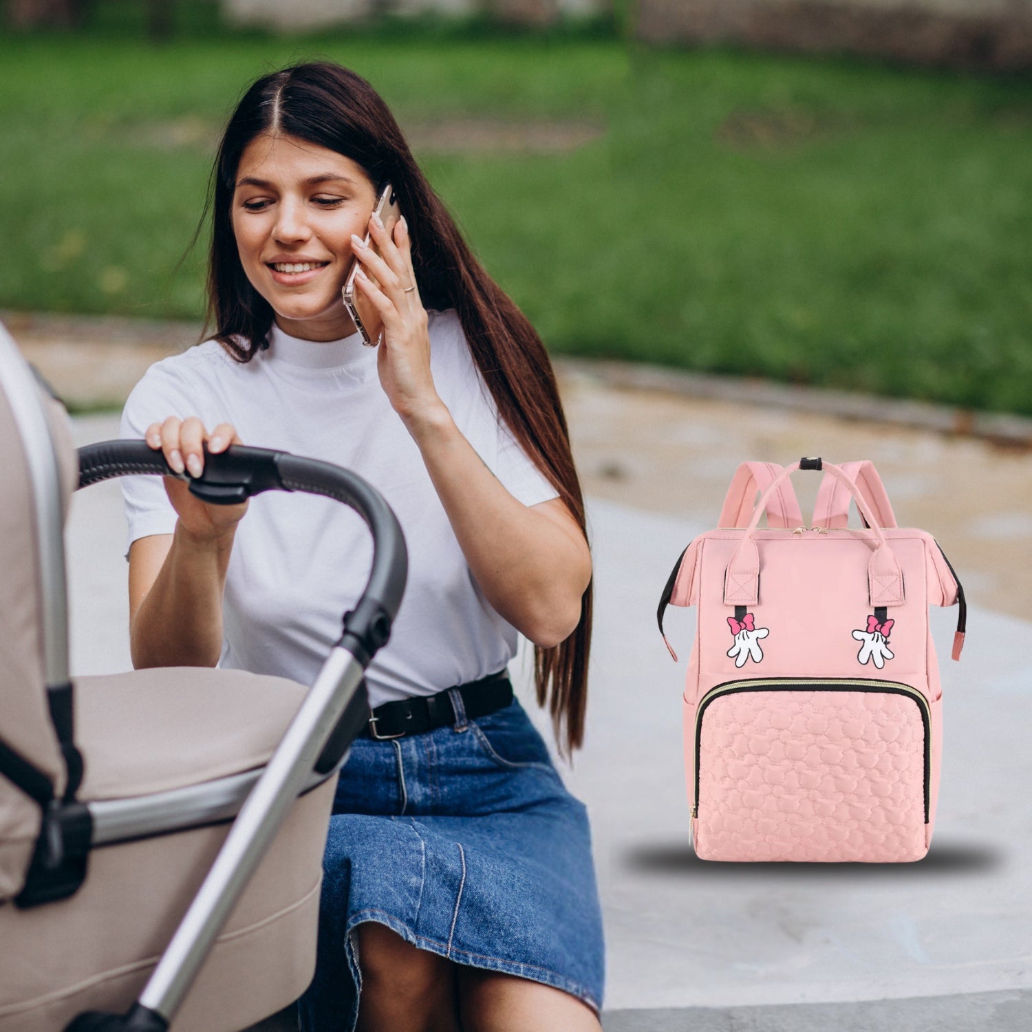 sac a langer fille maman