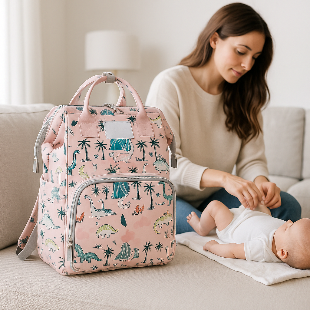 sac a langer fille adapte