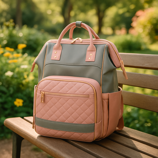 sac a langer fille rose