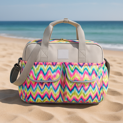 sac a langer fille colore vague
